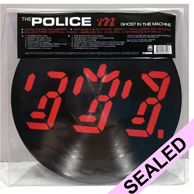 The Police Ghost in the Machine LP A&M 2022 Picture Disc New Vinyl Sealed #00n - Image 1 of 4