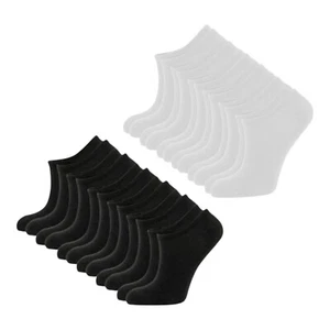 Elchee Wear 6 Pairs Bamboo Trainer Socks. Organic No Show Socks. Seamless Toe. - Picture 1 of 9