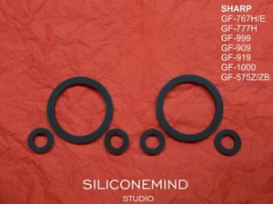 Pneumatici al minimo (6 pezzi) per Sharp GF767, GF777, GF999, GF909, GF919, GF1000, GF575 - Foto 1 di 3