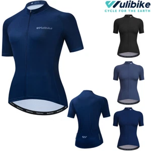 Fahrradtrikot Damen Kurzarm Fahrradshirt Mountainbike Atmungsaktiv Radtrikot - Bild 1 von 16