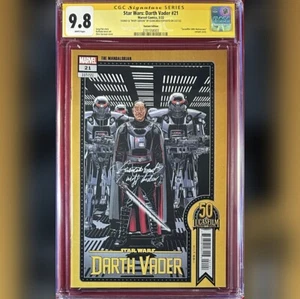 STAR WARS DARTH VADER #21 VARIANT CGC 9.8 SS SIGNED BY GIANCARLO ESPOSITO - Picture 1 of 1
