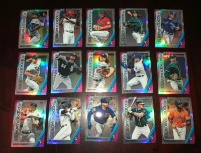 2020 Bowman Baseball - Rookie of the Year Favorites Insert Card - You Pick RC - Image 1 of 4