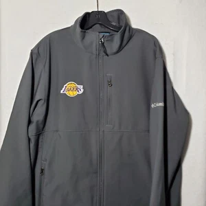 Los Angeles Lakers Jacke Herren XL grau Columbia bestickt gefüttert  - Bild 1 von 11