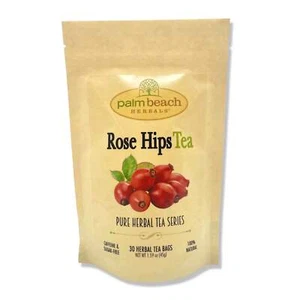 Té Rose Hips de Palm Beach Herbals | 30ct, sin cafeína - Imagen 1 de 3