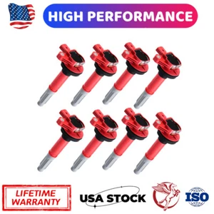 8 Pack High Performance Ignition Coil For Ford F150 Mustang 5.0L V8 UF622 DG542 - Picture 1 of 11