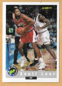 GEOFF LEAR PEPPERDINE #89 SELECCIONES CLÁSICAS DE DRAFT 1992-93 - Imagen 1 de 2