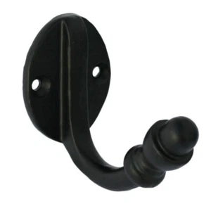 From The Anvil 83522 Black Coat Hook - Imagen 1 de 3
