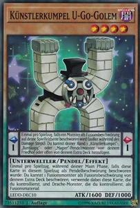 Yugioh LEDD-DEC10 Künstlerkumpel U-Go-Golem (Common) - Bild 1 von 1