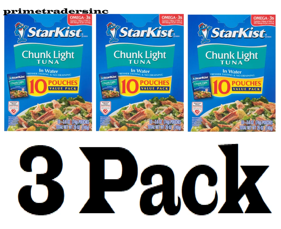 StarKist Chunk Light Tuna in Water (2.6 oz. 10 pk.)