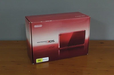 Nintendo 3DS Console / Flame Red / PAL/AUS - image 1 of 4
