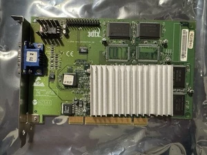 3DFX Voodoo 3 3000 16MB PCI Video Card Retro Gaming TESTED - Picture 1 of 8