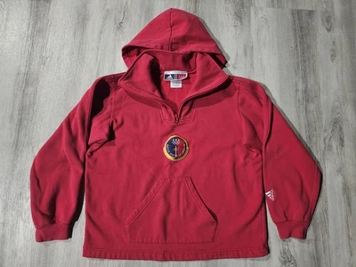 Vintage Adidas USA 2000 Olympics Red Jacket, Size Large - Image 1 of 4