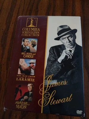 James Stewart Columbia Screen Legends Collection 2008 DVD 3 Disc Movie Set - image 1 of 3