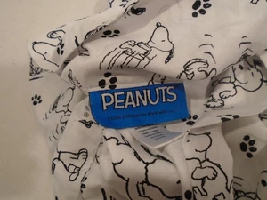 Peanuts Snoopy Woodstock Black White Queen Gr. Bettwäsche Set Berkshire Decke + Home - Bild 1 von 9
