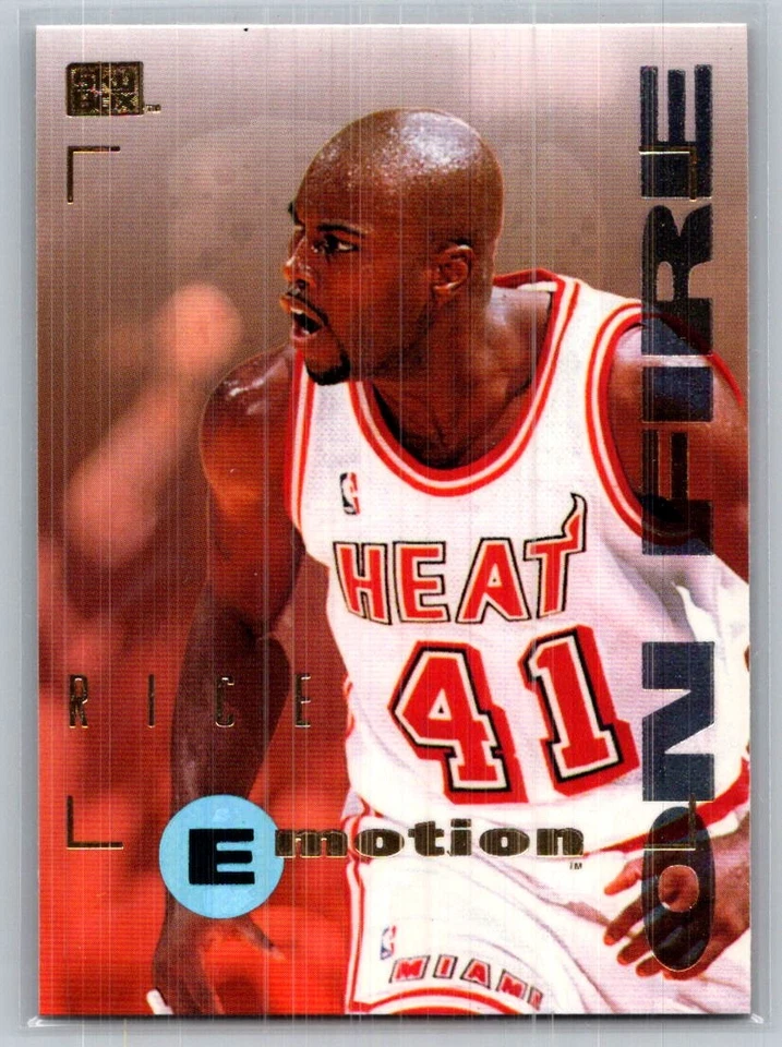 1994-95 SkyBox E-Motion Basketball #51 Glen Rice - VG - Miami Heat - Image 1 of 2
