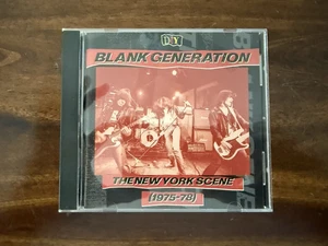 D.I.Y.: Blank Generation: The New York Scene - 1975-78 (CD, Rhino) FREE SHIPPING - Picture 1 of 2
