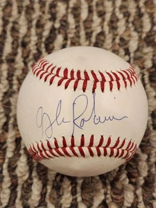 Glenn Robinson signierte Baseball-Anzeigetafel Echtheitszertifikat Spalding offizielle Major League - Bild 1 von 3