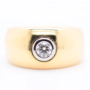 Wempe Diamantring mit 0,31 Ct. Brillanten (SI/G) mit Zertifikat 18 Kt. / GG - WG - Bild 1 von 10