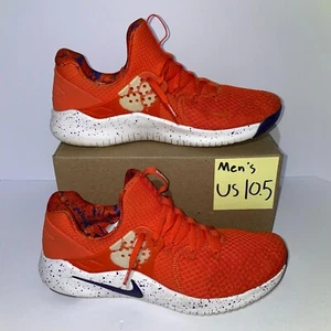 Men's Nike Free TR8 Clemson Tigers Training Sneakers Size 10.5 AR0427-800 - Picture 1 of 6