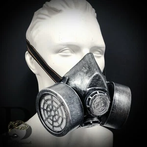 Halloween Ventilator Mouth Mask Cosplay Steampunk Costume Prop Masquerade Mask - Picture 1 of 1