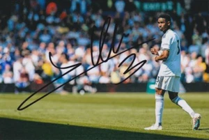 Autógrafo de fútbol americano Junior Firpo firmado a mano por el Leeds United 6x4 12 - Imagen 1 de 1
