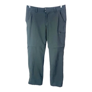 Columbia Titanium Omni Shade Women's Convertible Pants 12 Tall Gray - Picture 1 of 9