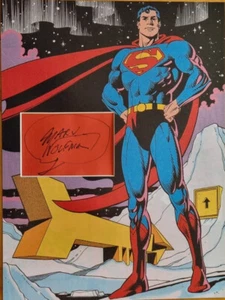 MARV WOLFMAN Signed 16x12 Photo Display SUPERMAN DC Comic Book Writer COA - Picture 1 of 1
