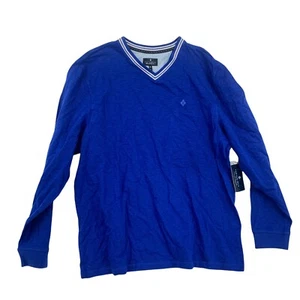 Tartan Blu Russel Simmons Langarm Pullover Shirt Herren XL Neu mit Etikett - Bild 1 von 6