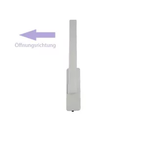 GU PSK Drehgriff RECHTS 966 976 WEISS von rechts nach links schiebend NEU 34225 - Bild 1 von 2