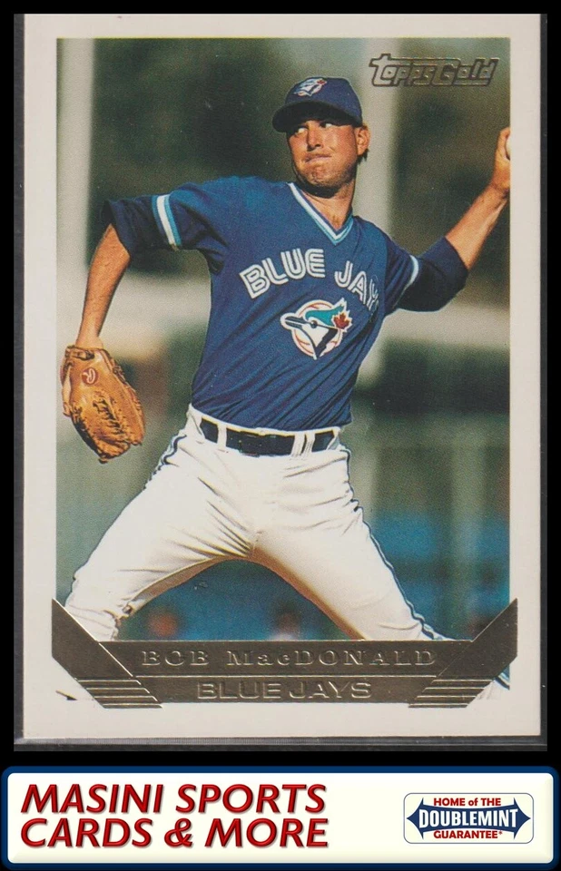 1993 Topps #427 Bob MacDonald Gold Near Mint or Better - Image 1 of 1