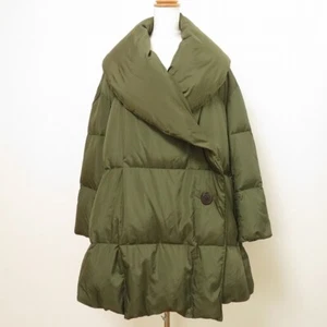 ISSEYMIYAKE Down Coat L Khaki Women's - Picture 1 of 8