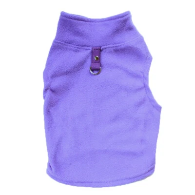 Pequeño Mascota Perro Cálido Vellón Chaleco Ropa Abrigo Cachorro Camisa Suéter Ropa de Invierno Foto 1 de 4