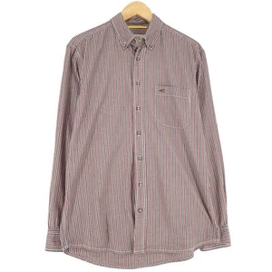 Camel Active Men's Shirt Striped Adventure Traveler Explorer Ji4 Size M - Picture 1 of 7