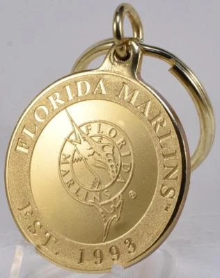 Florida Marlins 1993 Vintage Keychain Challenge Coin Style OFFICIAL MLB Item - Image 1 of 2