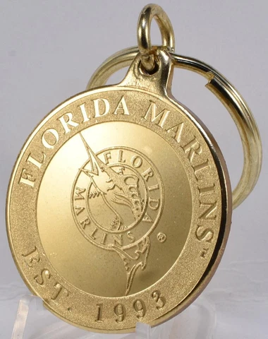 Florida Marlins 1993 Vintage Keychain Challenge Coin Style OFFICIAL MLB Item Cover