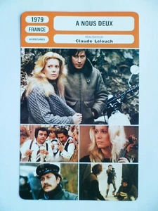 KINOKARTE 1979 A NOS DEUX Catherine Deneuve Jacques Dutronc J.Villeret - Bild 1 von 2