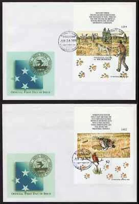 MICRONESIA, SCOTT # 410-411, SET 2 FDC COVERS DOGS & CATS, DOMESTIC ANIMALS 2000 - Image 1 of 3