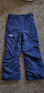 The North Face Boys' Freedom Insulated Hyvent Snow Pants Size M 10-12
