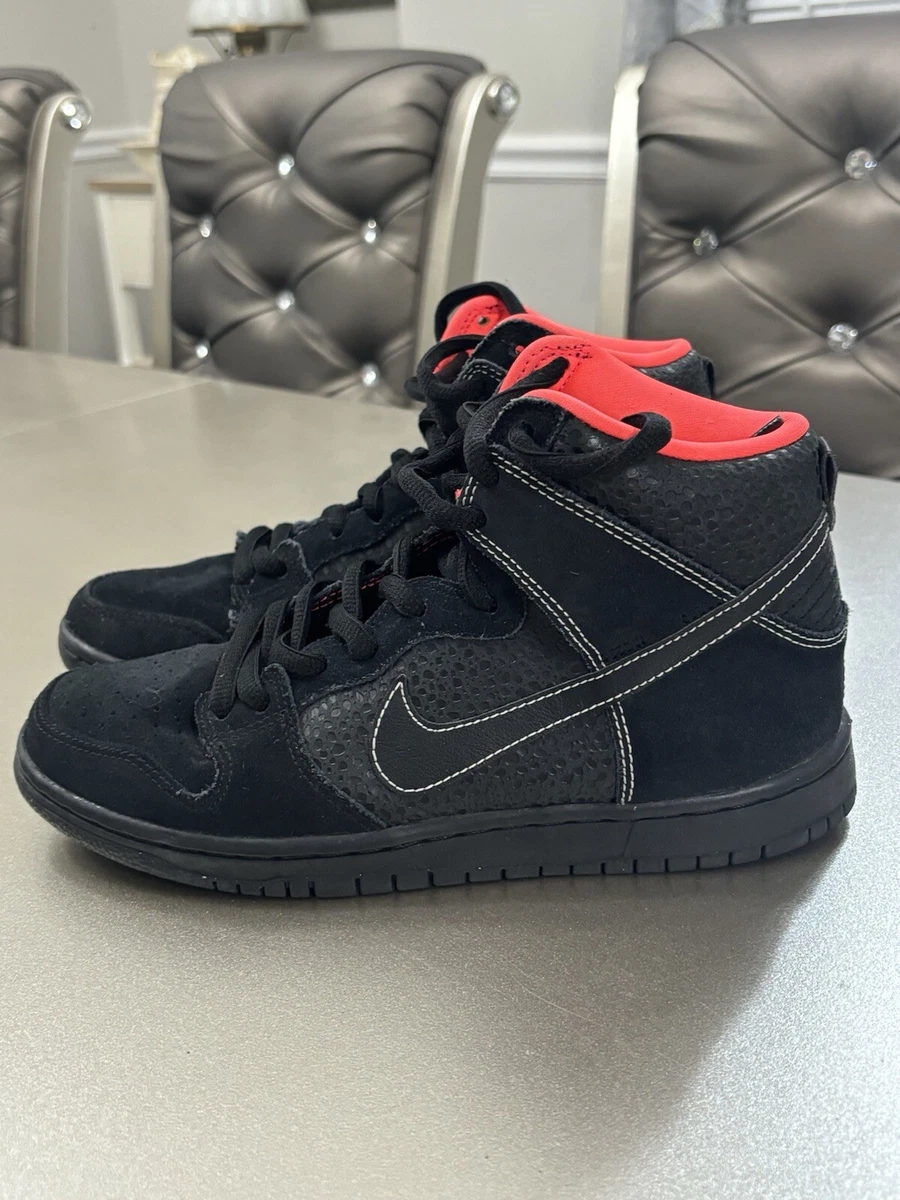 Nike Dunk Pro SB High Black Atomic Red for Sale | Authenticity