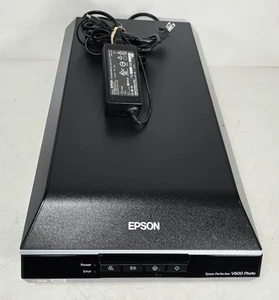 Epson Perfection V600 Scanner Photo Film Color w/ Ac Adapter Exc Cond - Bild 1 von 5