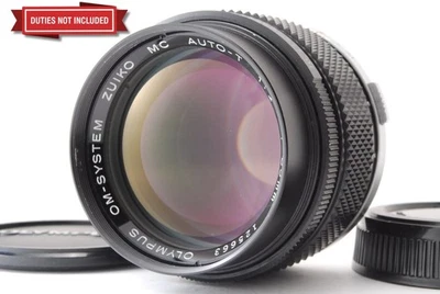 CLA'd [Near MINT] OLYMPUS OM-SYSTEM ZUIKO MC AUTO-T 85mm F/2 Portrait Lens JAPAN - Image 1 of 4