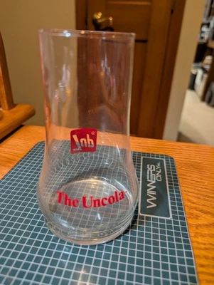 Vintage 7UP - The UnCola Upside Down Drinking Glass - Image 1 of 2