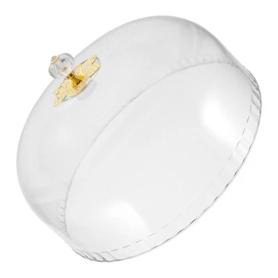  Cúpula para Pasteles - Cubierta Redonda Transparente para Servir Pasteles Cúpula para Comida - Plástico Foto 1 de 4