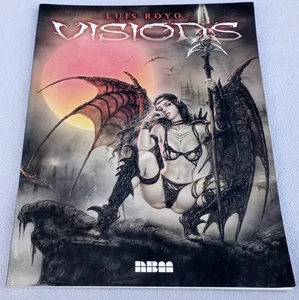 LUIS ROYO VISIONS ADULT FANTASY ART 2001 NBM FIRST EDITION PAPERBACK - Imagen 1 de 4