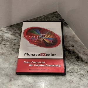 X-Rite Monaco EZ Color MonacoEZColor Control Window and Mac Software Only NEW - Picture 1 of 3