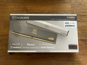 Team Group T-CREATE EXPERT 32GB (2x16GB) 288-Pin PC RAM DDR5 6000 (PC5 48000) - Imagen 1 de 1