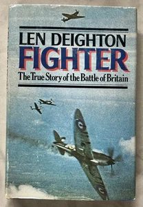 Fighter: True Story Battle of Britain Len Deighton 1977 1st Ed Hardcover VG+ - Bild 1 von 1