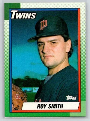 Roy Smith 1990 Topps #672 Minnesota Twins - Image 1 of 2