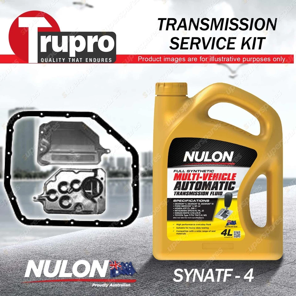 SYNATF Transmission Oil + Filter Service Kit for Toyota Corona ST190 Cynos Paseo - image 1 of 2