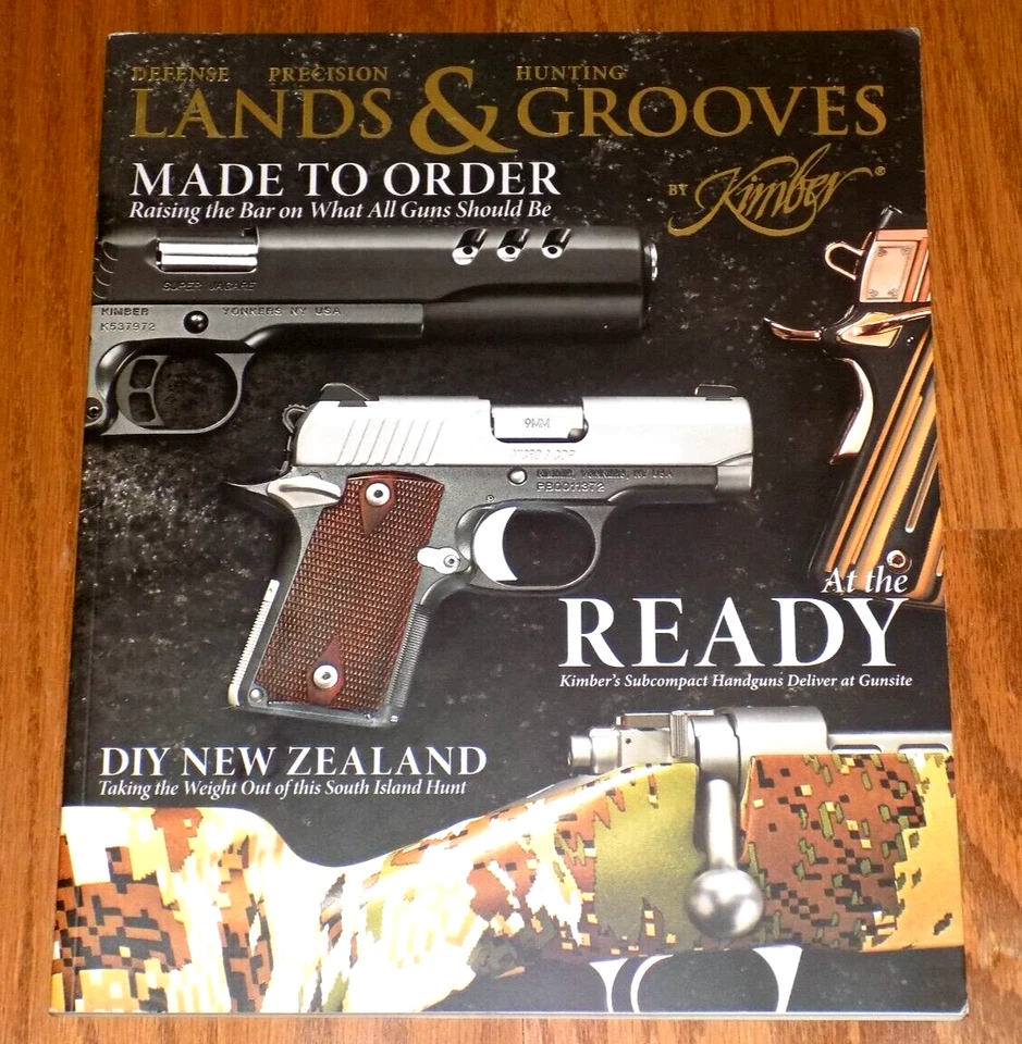 Lands & Grooves Kimber 2017 Defense/Precision/Hunting Gun Guns Catalog Magazine - Image 1 of 4